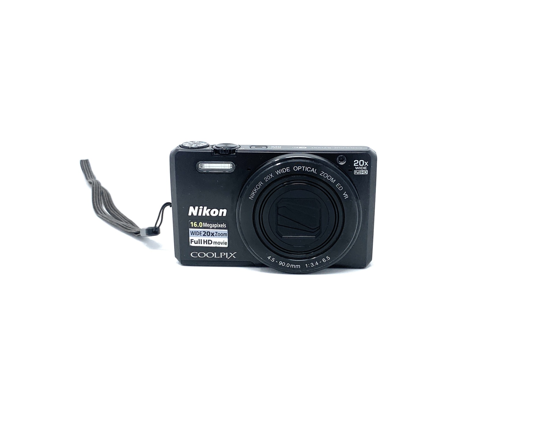 Nikon COOLPIX S7000 Compact Camera – Black USED – Good – Buy Any Tech
