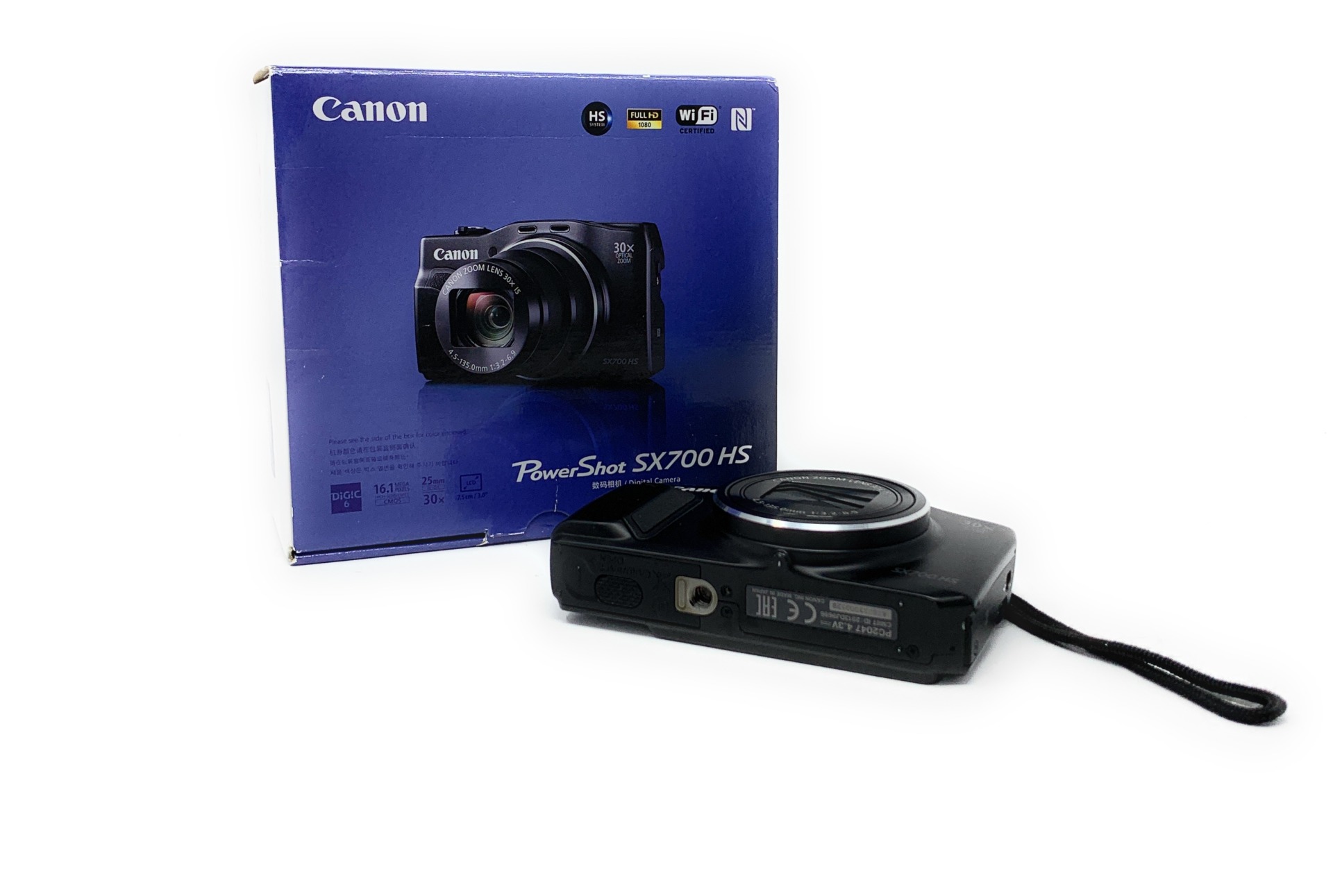 Canon PowerShot SX700 HS Compact Zoom – Black – Buy Any Tech