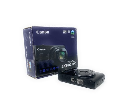 Canon Powershot SX610 HS Compact Camera – Black - Image 5