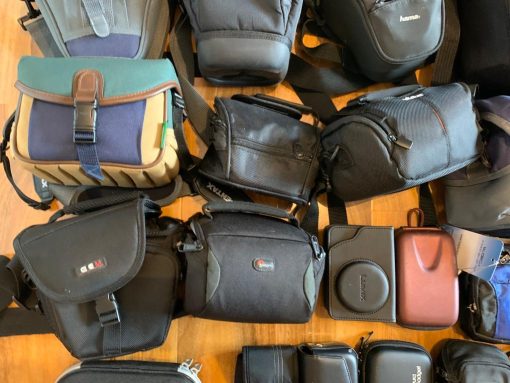 30 Camera bags/cases bulk Job Lowepro, Canon, Fujifilm, Sony etc. - Image 4