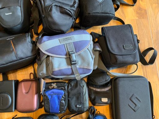 30 Camera bags/cases bulk Job Lowepro, Canon, Fujifilm, Sony etc. - Image 5