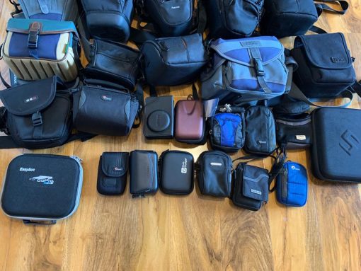 30 Camera bags/cases bulk Job Lowepro, Canon, Fujifilm, Sony etc. - Image 6