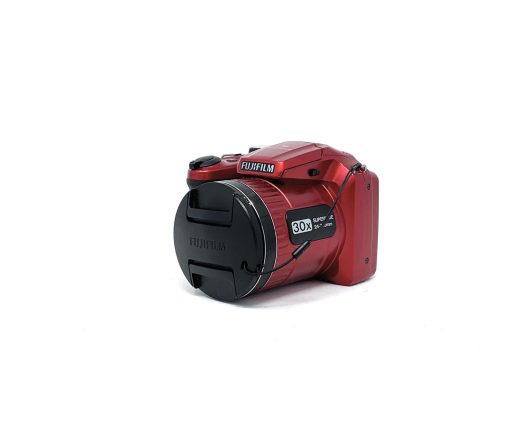 Fujifilm FinePix S4800 Bridge Camera Red