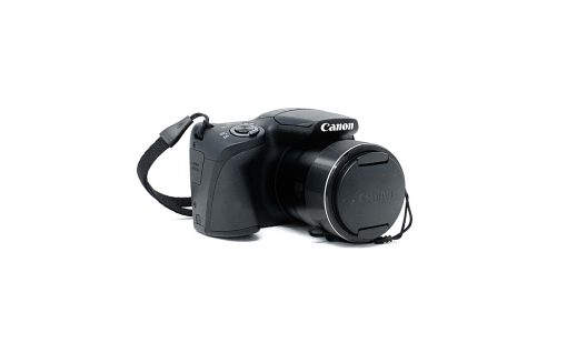 Canon Powershot SX430 IS Bridge Camera – Black - Image 2