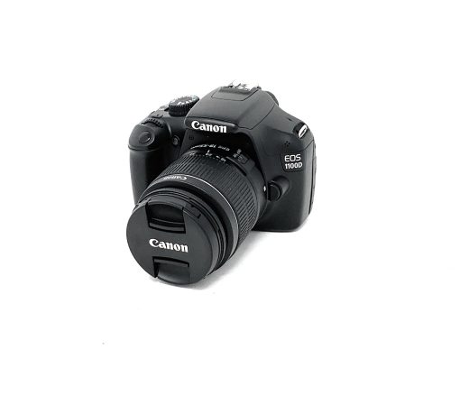 Canon EOS 1100D DSLR Camera with 18-55 mm f/3.5-5.6 DC III Lens – Back