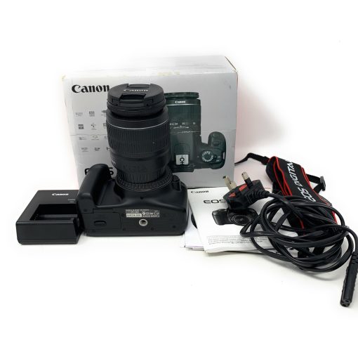 Canon EOS 1100D DSLR Camera with 18-55 mm f/3.5-5.6 DC III Lens – Back - Image 5