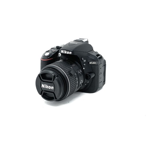 Nikon D5300 DSLR Camera with 18-55mm VR II Lens – Black