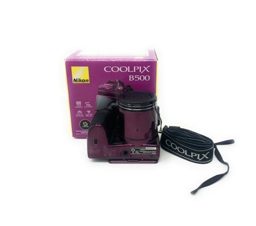 Nikon B500 Coolpix Bridge Camera – Plum - Image 5