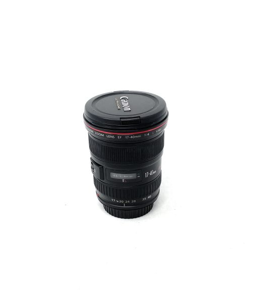 Canon EF 17-40 mm f/4.0 L USM Zoom Lens Black