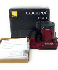 Nikon COOLPIX P510 Compact Digital Camera Red - Image 5