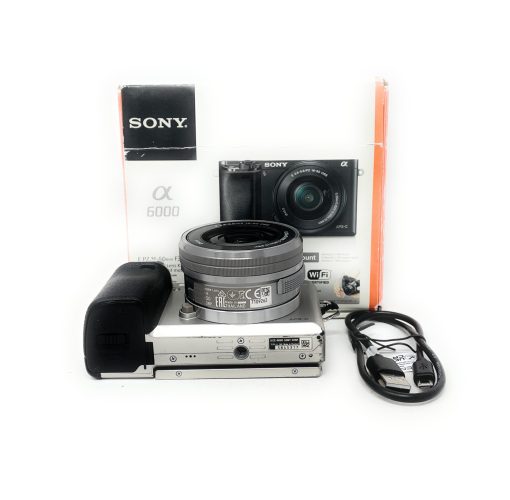 Sony A6000 Mirrorless Camera with SELP1650 lens – Grey - Image 5