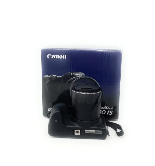 Canon Powershot SX430 IS Bridge Camera – Black - Image 5