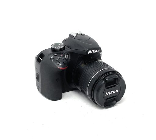 Nikon D3400 DSLR Camera with 18-55mm f/3.5-5.6G VR Lens – Black - Image 2