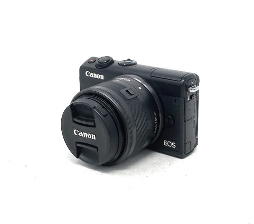 Canon EOS M100 with EF-M 15-45mm Lens – Black