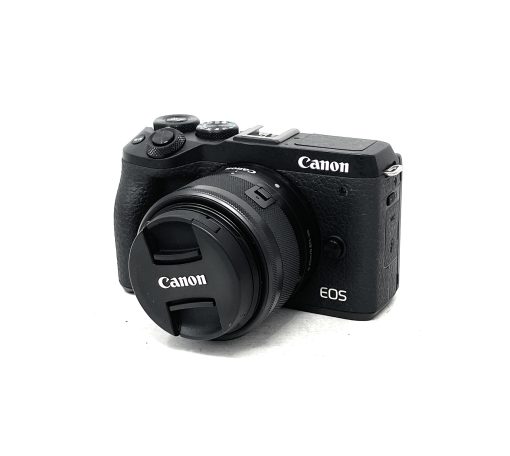 Canon EOS M6 Mark II DSLR + EF-M 15-45mm IS STM – Black