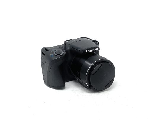 Canon Powershot SX430 IS Bridge Camera – Black - Image 2