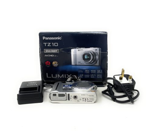 Panasonic DMC-TZ10 Compact Camera Silver - Image 5