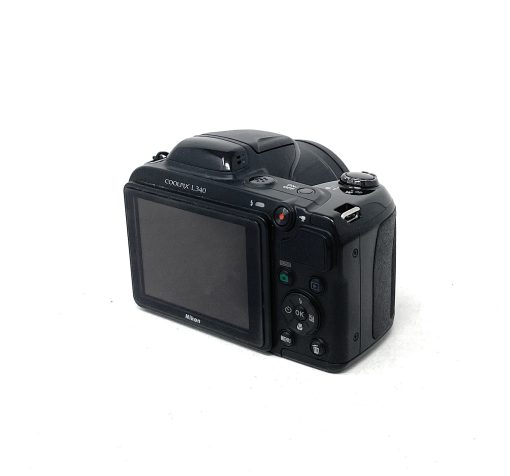 Nikon Coolpix L340 Bridge Camera – Black - Image 4