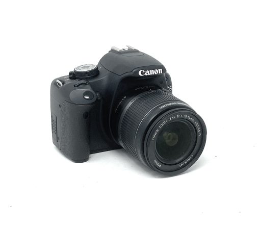 Canon 500D DSLR Camera with EF-S 18-55 mm IS Lens – Black - Image 2