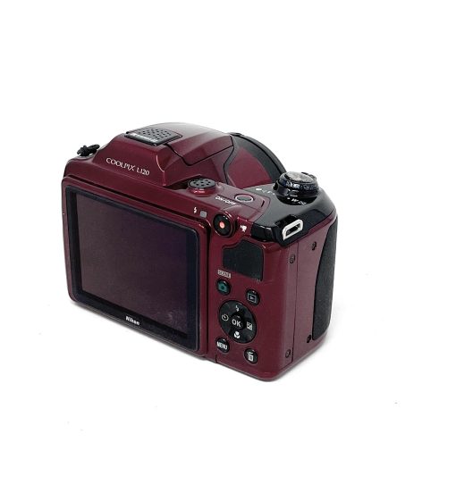 Nikon Coolpix L120 Digital Camera Red - Image 4