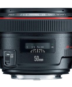 Canon EF 50 mm f/1.2L USM Lens Black