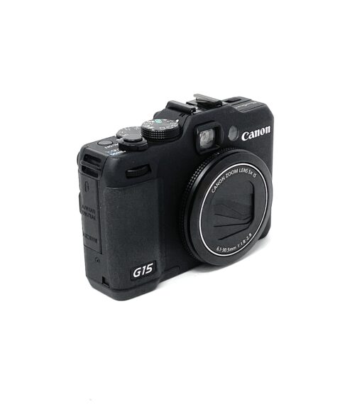 Canon PowerShot G15 Camera Black - Image 2