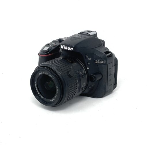 Nikon D5300 DSLR Camera with 18-55mm VR II Lens – Black