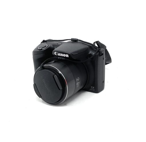 Canon SX410 IS Bridge Camera – Black