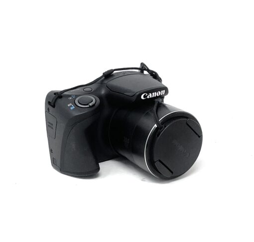 Canon SX410 IS Bridge Camera – Black - Image 2