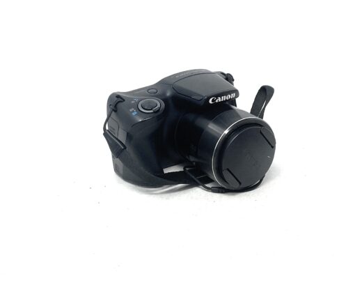 Canon Powershot SX430 IS Bridge Camera – Black - Image 2