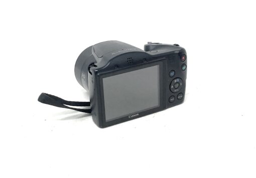 Canon Powershot SX430 IS Bridge Camera – Black - Image 3