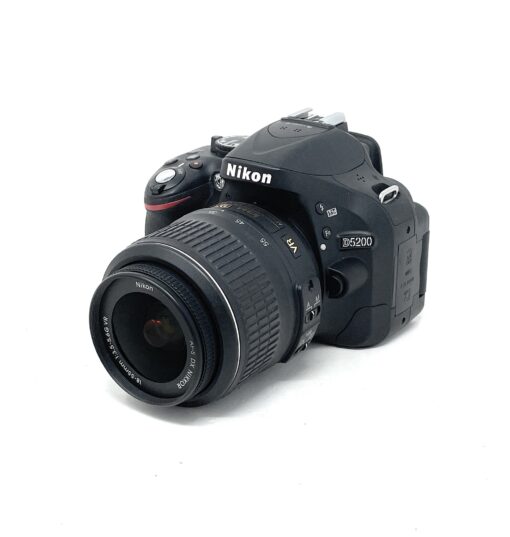 Nikon D5200 DSLR Camera with 18-55mm VR Lens Kit – Black