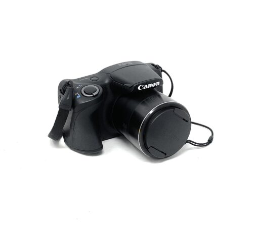Canon SX410 IS Bridge Camera – Black - Image 2