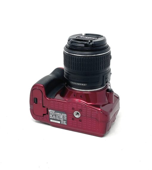 Nikon Nikon D3300 Digital SLR Camera – AF-P 18-55VR Lens Kit – Red - Image 5