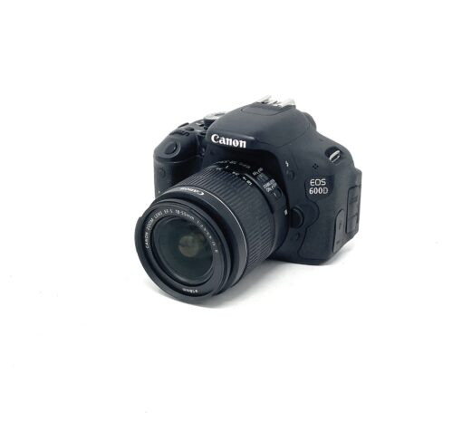 Canon 600D DSLR Camera 18-55 mm f/3.5-5.6 IS II Lens – Black