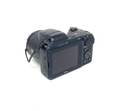 Nikon Coolpix L340 Bridge Camera – Black - Image 3