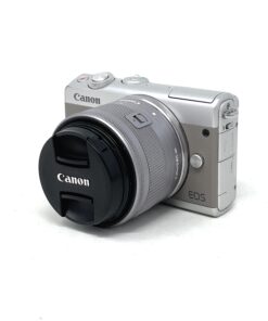 Canon EOS M100 with EF-M 15-45mm Lens Silver