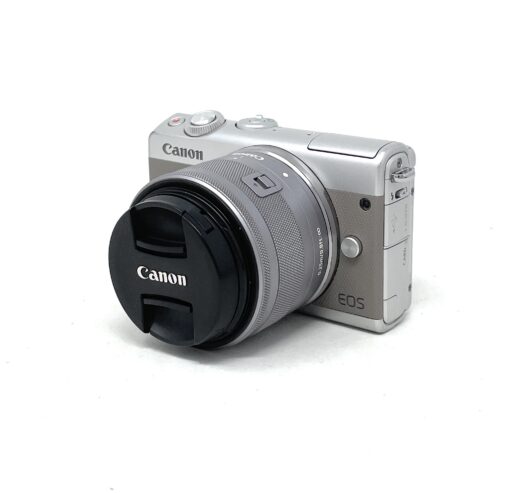 Canon EOS M100 with EF-M 15-45mm Lens Silver