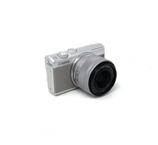 Canon EOS M100 with EF-M 15-45mm Lens Silver - Image 2