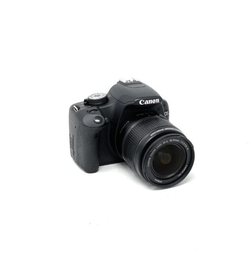 Canon 500D DSLR Camera with EF-S 18-55 mm IS Lens – Black - Image 2