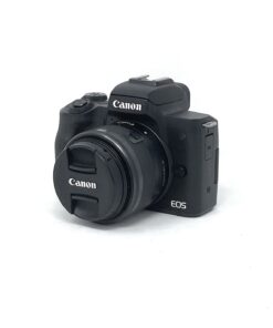 Canon EOS M50 Compact System Camera Body with EF-M 15-45mm f/3.5-6.3 IS STM Lens – Black