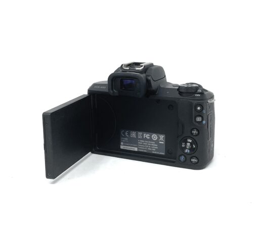 Canon EOS M50 Compact System Camera Body with EF-M 15-45mm f/3.5-6.3 IS STM Lens – Black - Image 5
