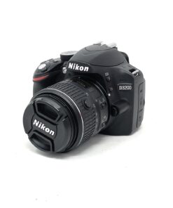 Nikon D3200 DSLR Camera with 18-55mm VR II Lens – Black