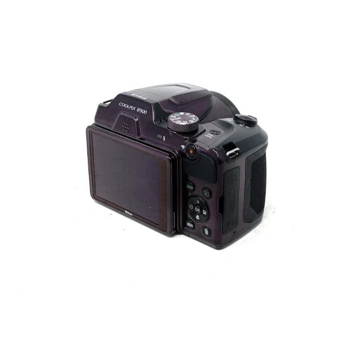 Nikon B500 Coolpix Bridge Camera – Plum - Image 4