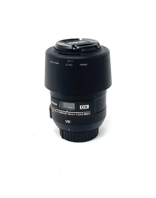Nikon AF-S DX Micro 85mm f/3.5G ED VR Lens Black