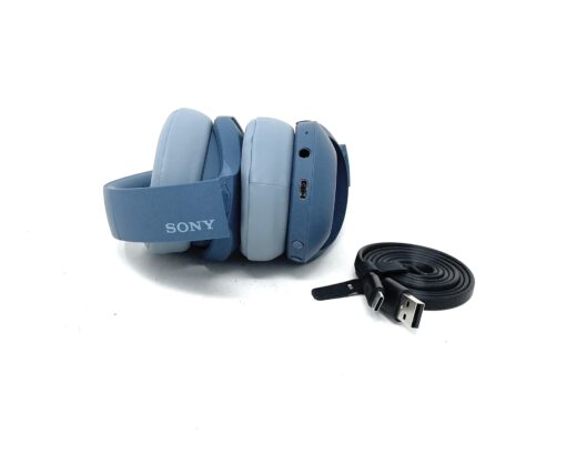 Sony WH-H910N Noise Cancelling Wireless Headphones Blue - Image 5