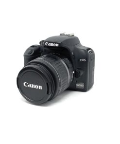 Canon 1000D DSLR Camera with EF-S 18-55mm IS f/3.5-5.6 Lens – Black