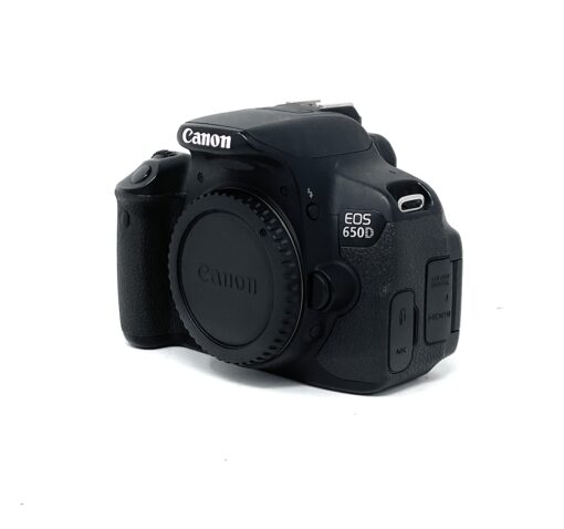 Canon EOS 650D DSLR Camera with 18-55mm f/3.5-5.6 IS II Lens – Black