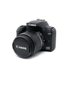 Canon 1000D DSLR Camera with EF-S 18-55mm IS f/3.5-5.6 Lens – Black