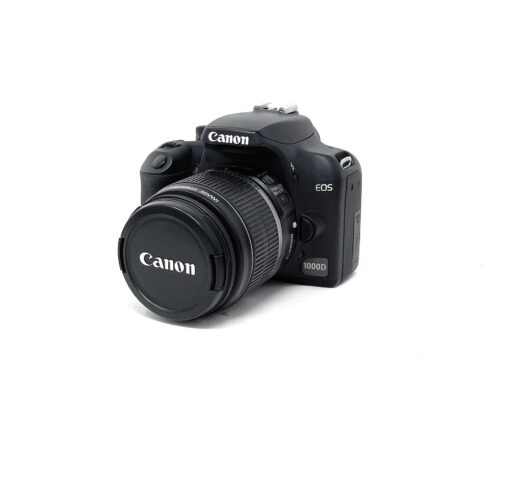 Canon 1000D DSLR Camera with EF-S 18-55mm IS f/3.5-5.6 Lens – Black